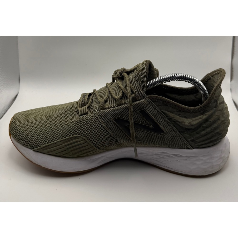 New Balance Fresh Foam Roav Mens 9.5 Olive Green Good MROAVPO1 Running Shoes